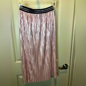 pink Zara womens skirt size M